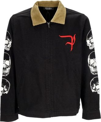 Phobia Archive Denim Jacket - Heren - Spijkerjassen - Zwart - L - Denim - Jassen