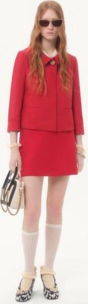 Valentino Gonna In Crepe Couture Donna PARIS 36