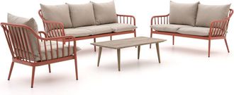 Manifesto Furniture Manifesto Celante/ROUGH-K stoel-bank loungeset 4-delig