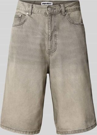 Review Baggy Fit Jeans Shorts im 5-Pocket-Design - Jorts in Mittelgrau, Gr&ouml;&szlig;e XL