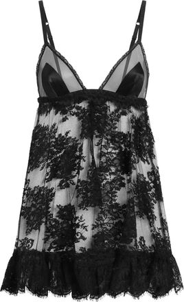 Dolce & Gabbana Canotta Cami in pizzo - Nero