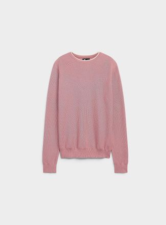 Le 31 Mens Honeycomb knit sweater