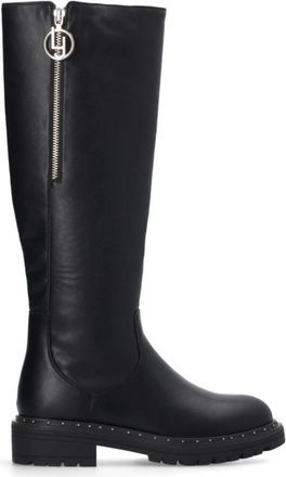 Liu Jo Urban Hoge Dameslaarzen - Dames - Hoge Laarzen - Zwart - 37 EU - Leer - Schoenen