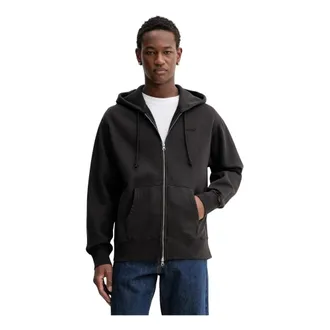 Levi's Hoodies & sweatvesten, Heren, Zwart, L, Zip-throughs