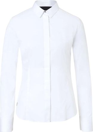 Philipp Plein Dorado Shirt - Dames - Overhemden - Wit - S - Katoen - Overhemden