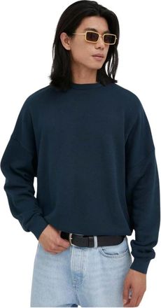 American Vintage Sweatshirts - Heren - Sweatshirts - Blauw - M/L - Hoodies & sweatvesten
