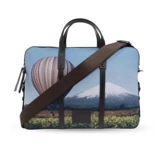 Paul Smith Laptop Bags & Cases, male, Multicolor, Size: ONE SIZE Briefcase with Print