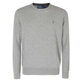 Polo Ralph Lauren Maglione girocollo a maniche lunghe - - Knitwear - Uomo - Grigio - S
