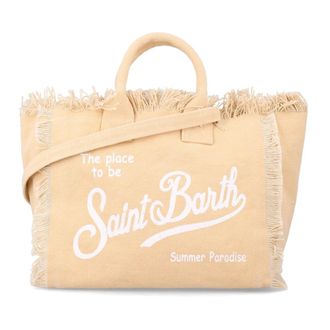 MC2 Saint Barth Tote Bags, female, Beige, Size: ONE SIZE Colette Tote Bag