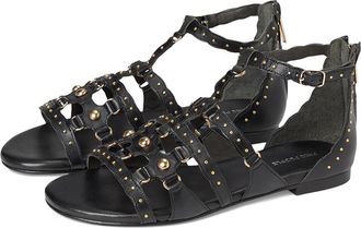 Free People Jade Gladiator Womens Dress Sandals Black : EU 37.5 (US Womens 7.5) M, Rubber