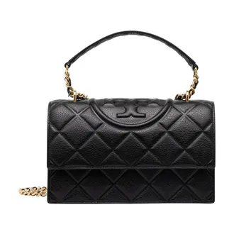 Tory Burch Tassen, Dames, Zwart, ONE Size, Leer, Tassen > Schoudertassen