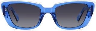 Kate Spade New York 51mm fabia cat eye sunglasses in 00Ju-9O at Nordstrom Rack