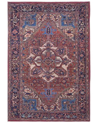 Weave & Wander Birchlawn Transitional Medallion Accent Rug