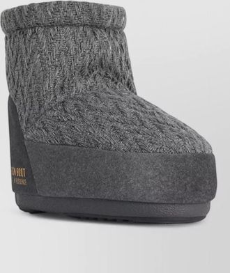 Moon Boot fabric ankle boots