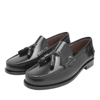 Henry Stevens Slipper & Pantoletten - Loafer Hunter M TL - Gr. 40 (EU) - in Schwarz - f&uuml;r Damen