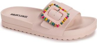 Muk Luks Womens Grand Colette Sandal in Rosewater Pink at Nordstrom, Size 11