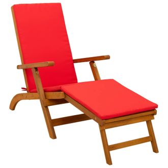 vidaXL Recliner Y Tumbona Plegable 55 X 146 X 91 Cm Vidaxl
