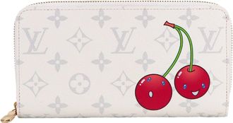 Louis Vuitton Monogram Cherry Monogram White Monogram Canvas Coin Purse/Coin Case (Pre-Owned)
