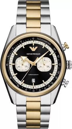Armani Racer Chronograph Quartz Black Dial Mens Watch AR11678