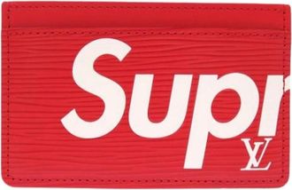 Louis Vuitton Pre-owned Wallets, male, Red, Size: ONE SIZE Pre-owned Porte Carte