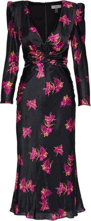 Nissa Jurk met ceintuur - Zwart