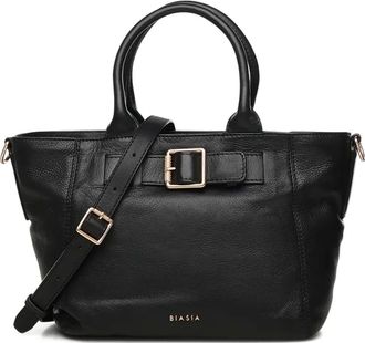Francesco Biasia Schoudertas met afneembare band - Zwart
