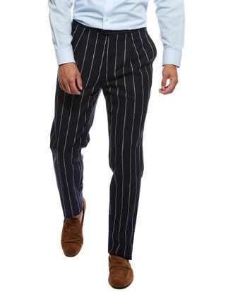 Brunello Cucinelli Linen-Blend Trouser