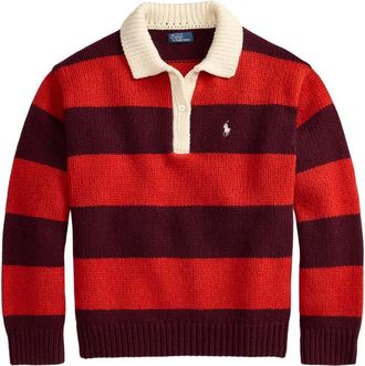 Ralph Lauren Striped Rugby Polo Sweater
