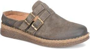 B&oslash;rn Cort Distressed Clog in Dark Grey Distressed at Nordstrom Rack, Size 8.5