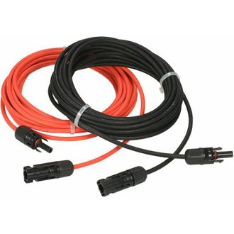OEM Cable Fotovoltaico - 6 0 Mm2 - 1000 V Cc - Resistente Uv Humedad Corrosion - Ip68 - Conectores Mc4 Precableados - Para Sistemas Solares Exteriores - 1