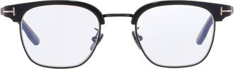 Tom Ford Blue Light Block Square Mens Eyeglasses FT5932-D-B 001 47
