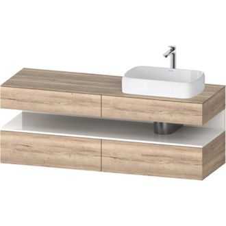 Duravit Qatego Consola Mueble Bajo Lavabo, 2 Extensiones, 2 - Duravit