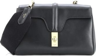Celine Soft 16 Bag Smooth Calfskin Teen shoulder bag - Zwart