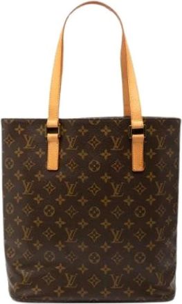 Louis Vuitton Pre-owned Tote Bags, female, Brown, Size: ONE SIZE Pre-owned Fabric Tote