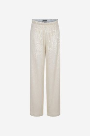 Seductive Weite Hose mit Pailletten Iris
