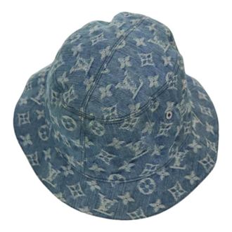 Louis Vuitton Pre-owned Accessories, female, Blue, Size: ONE SIZE Pre-owned Vintage Hat