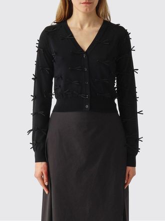 Meimeij Cardigan in viscosa con fiocchi Meimeij