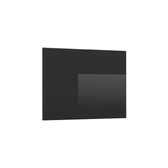 Vicco Frontale Cucina R-line, Nero Lucido, 59.6 X 36 Cm Frontale Del Mobile Per Pensile Basso, Vicco