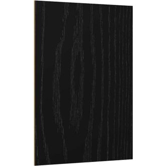 vidaXL Paneles Decorativos 50 Pcs Roble Negro 30 X 42 X 0.27 Cm Vidaxl