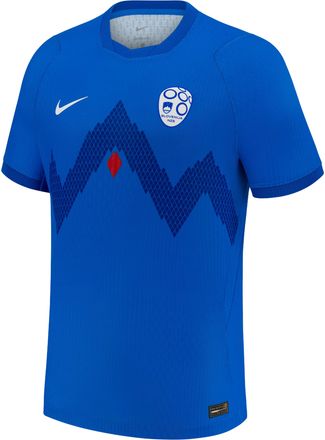 Nike Slovenia 2026 Match Away Nike Mens Aero-FIT Soccer Authentic Jersey in Blue | IO4469-435