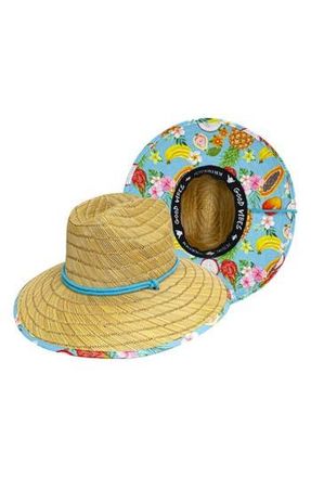 Peter Grimm Fruta Lifeguard Straw Hat in Natural at Nordstrom Rack