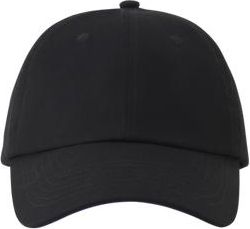 Lanvin Label Cotton Cap in Black at Nordstrom, Size Medium