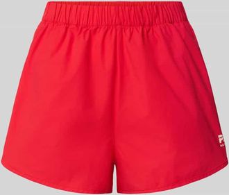P.E Nation Regular Fit Shorts mit Logo-Print Model Venture in Rot, Gr&ouml;&szlig;e XS