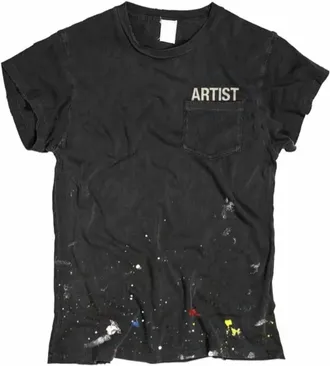 MadeWorn Unisex Artist Promo Clasic Pocket Tee In Black