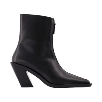 Elleme Elleme - Eclair Zipper Laarzen - Dames - Schoenen - Zwart - Maat: 37 EU Zijde