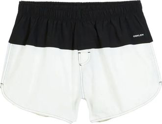 Osklen Tweekleurige elastische zwembroek - Wit