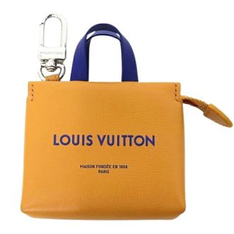 Louis Vuitton Pre-owned Canvas Key-holder - unisex - Louis Vuitton Vintage - Vintage Mini Bags - Orange - ONE SIZE - Pre-owned