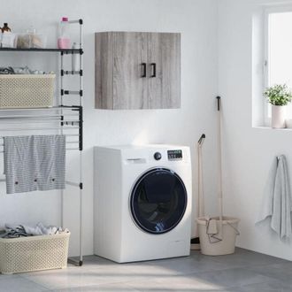 vidaXL Mobile Pensile Grigio Sonoma 60x31x60 cm in Legno Multistrato - Vidaxl