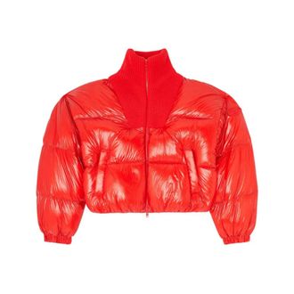 Diesel Outerwear Diesel - female - Diesel - Winter Jackets - Red - 2XS - Jackets