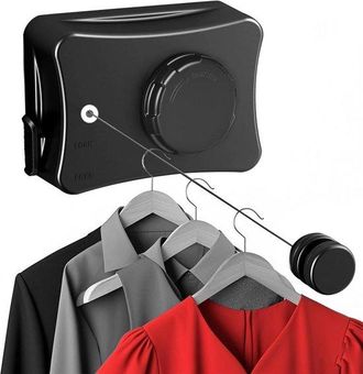 OEM Tendedero Extensible - Tendedero Plegable De 5,1 M - Tendedero Ajustable - Opciones De Montaje Para Interiores Y Exteriores - Para Colgar Ropa